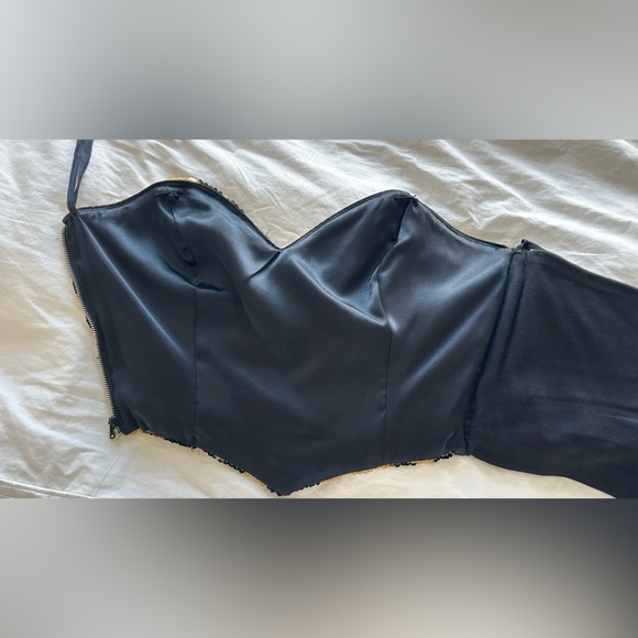 Jeanette kastenberg sequin crop bustier top - Picture 7 of 16
